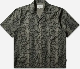 Carhartt Work in Progress Men s Snake Camo Shirt Leaf