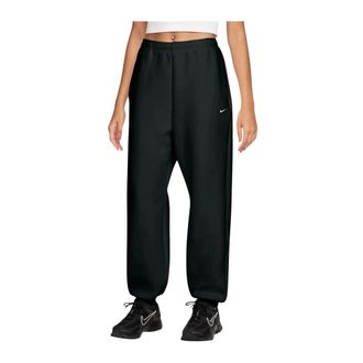 Nike Joggers oversize in pile pesante heavyweight con vita alta - - Sport - Donna - Nero - XS