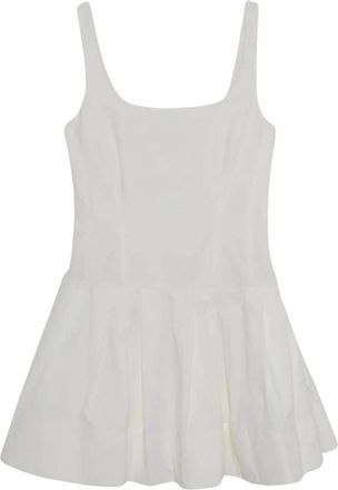 SIMKHAI Lucy Dress - Dames - Korte kleedjes - Wit - S - Katoen - Kleedjes