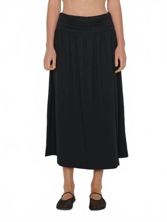 Nation Ltd Simone Midi Skirt In Jet Black