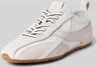 Alohas Sneaker aus Leder-Mix mit Logo-Detail in Weiss, Gr&ouml;&szlig;e 39