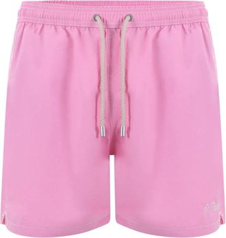 MC2 Saint Barth Rosa zwemkleding met trekkoord en zakken - Heren - Strandmode - Roze - XL - Polyester - Badmode