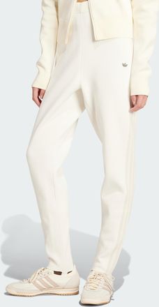 adidas Originals ADIDAS Originals Womens Knitted Track Pants - Off-White - Size X-Large