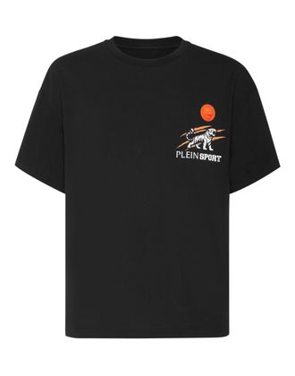 Plein Sport T-Shirt Ronde Hals Ss Tiger