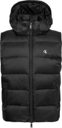 Calvin Klein Jeans Gilet imbottito con cappuccio - - Jackets - Uomo - Nero - S