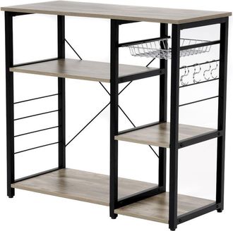 American Furniture Classics Kitchen Island with Slide Out Vegetable Basket