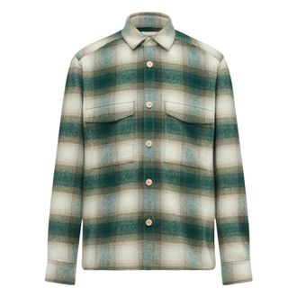 Drykorn Gunray Overshirt - Heren - Casual Overhemden - Veelkleurig - M - Wol - Overhemden