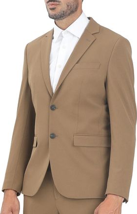 Selected Selected Button Jacket Viscose Elastane - Beige