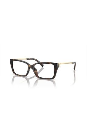 Tiffany & Co. 54mm Rectangle optical glasses in Tortoise at Nordstrom