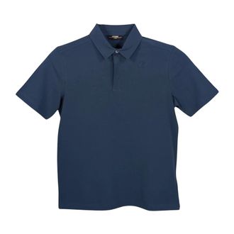 K-Way K-Way, Polo Shirts, male, Blue, Size: 2XL Viggo Light Stretch Jersey