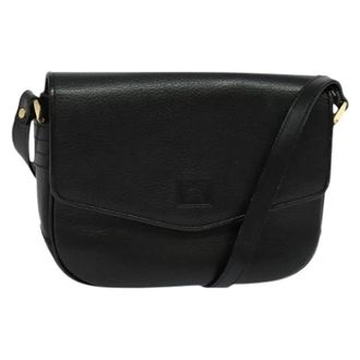 Burberry Pre-owned Cross Body Bags, female, Black, Size: ONE SIZE Pre-owned Vintage Shoulder Bag