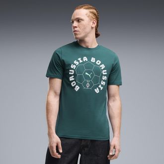 Puma T-shirt Borussia M&ouml;nchengladbach ftblCulture da uomo, Abbigliamento, Verde, 3XL