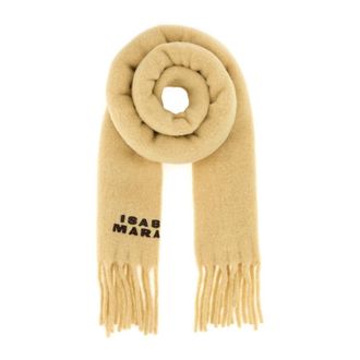 Isabel Marant Firny Scarf - female - Isabel Marant - Winter Scarves - Yellow - ONE SIZE - Accessories