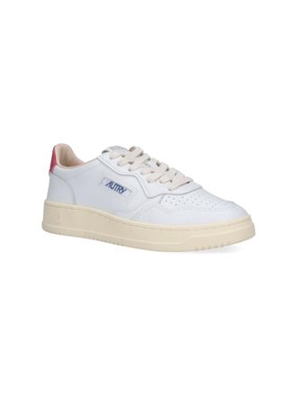 Autry Leather Low-Top Sneaker - White