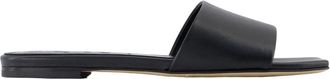 Aeyde Anna Slides - Dames - Sandalen - Zwart - 35 EU - Leer - Schoenen