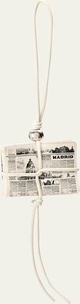 Loewe Newspaper Bag Charm