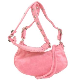 Balenciaga Pre-owned Vintage Schoudertas - Dames - Pre-owned - Roze - Maat: ONE Size