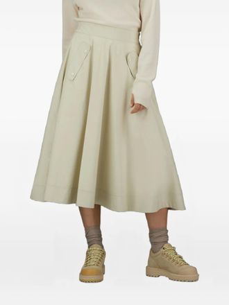 Herno Blouse met geplooide zak - Beige