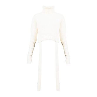 La Haine Inside Us Lw614 Maglione Dolcevita - - Knitwear - Donna - Bianco - L