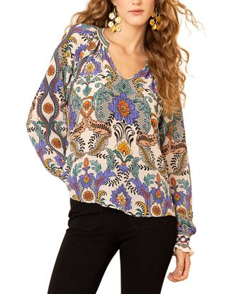 Hale Bob Whitley Silk Top