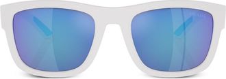 Prada Linea Rossa sunglasses - men - Nylon - 56 - White