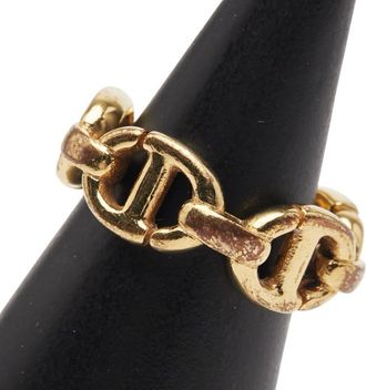 Dior Gold Band Ring (Pre-Owned)