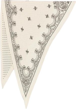 Destin Driehoek Stijl Oorbellen - Dames - Wintersjaals - Beige - ONE Size - Accessoires