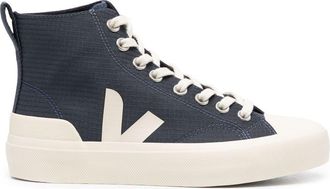 Veja Wata II Pierre high-top sneakers - women - Rubber/Fabric/Fabric - 37 - Blue
