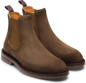 Magnanni Mens Marton Chelsea Boot In Torba Suede