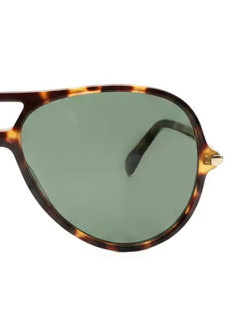 Chlo&eacute; CH0395S Tortoiseshell Aviator Sunglasses - Tortoiseshell