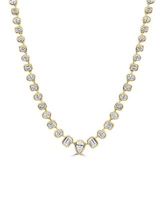 Sabrina Designs 14K 3.44 Ct. Tw. Diamond Layered Necklace