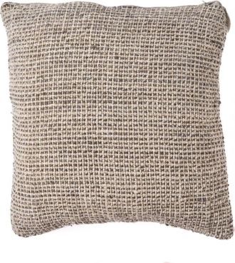 Bazar Bizar Funda de coj&iacute;n lino negro natural