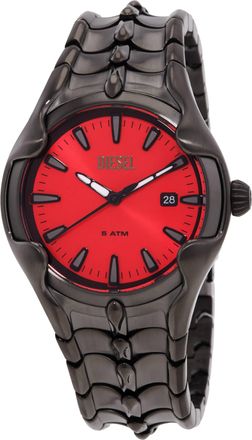 Diesel Vert Quartz Red Dial Mens Watch DZ2199