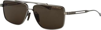Dita Eyewear Stijlvolle zonnebril Lsa-126 - unisex - Zonnebrillen - Grijs - 58 MM - Accessoires