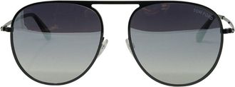 Tom Ford Jason-02 FT0621 01C Black Sunglasses