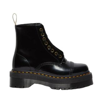 Dr. Martens Lace-up Boots, female, Black, Size: 4 US Vegan Sinclair Boot