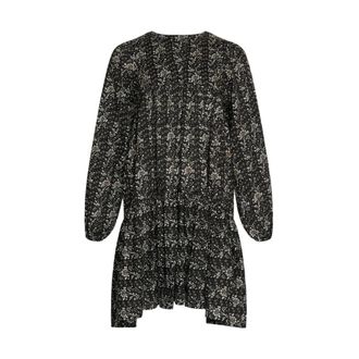 Tiffany & Co. Dames, Jurken, Zwart, Maat: Xs/S Katoen