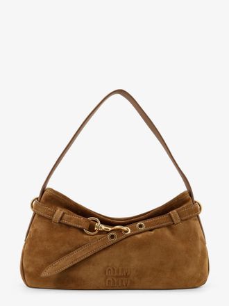 Miu Miu Borsa a spalla Aventure in suede - MIU MIU - gender_Woman
