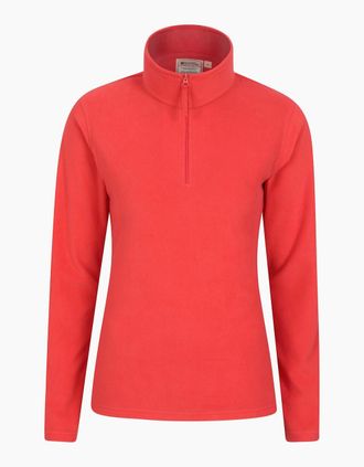 Mountain Warehouse Womens Mountain Warehouse Womens/Ladies Camber II Fleece Top - Red - Size: 18/16