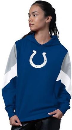 Starter Womens Starter Royal Indianapolis Colts Scrimmage Hoodie at Nordstrom, Size Xx-Large