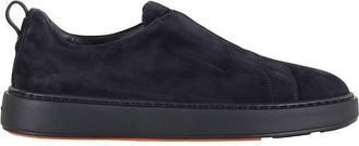 Santoni Victory Sneakers With Suede Upper And Contemporary Design