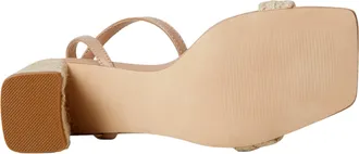 Steve Madden Luxe Heeled Sandal Black LUXE04S1 Womens