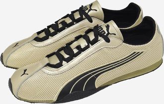 Puma Unisex Sneakers H-Street Gold Mesh And Rubber Trainers