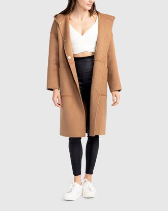 Belle & Bloom Sunday Morning Hooded Coat