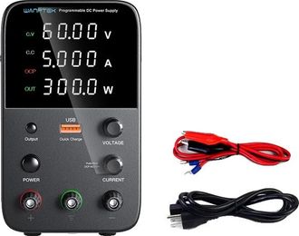 OEM Fuente De Alimentaci&oacute;n De Cc, Salida Ajustable, Pantalla F&aacute;cil De Usar, 4 D&iacute;gitos, 60 V 5 A