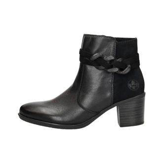 Rieker Schoenen, Dames, Zwart, 40 EU, Enkellaarsjes Hak
