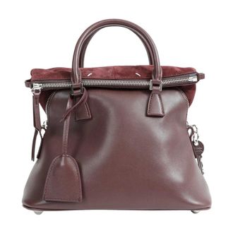 Maison Margiela Soft 5AC Mini - Dames - Mini tas - Rood - ONE Size - Katoen - Tassen