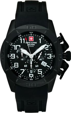 Swiss Alpine Military 7063.9877 Horloge - Heren - Accessoires - Zwart - Maat: ONE Size