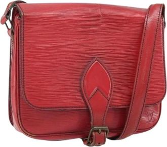 Louis Vuitton Pre-owned Vintage Cross Body Bag - Dames - Vintage Schoudertas - Rood - ONE Size - Leer - Vintage