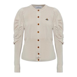 Vivienne Westwood Dames, Truien, Roze, Maat: L Wol